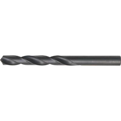 Köszörült hornyú, hengeres szárú csigafúró, normál hossz, fényes, HSS, inches, 3/4col