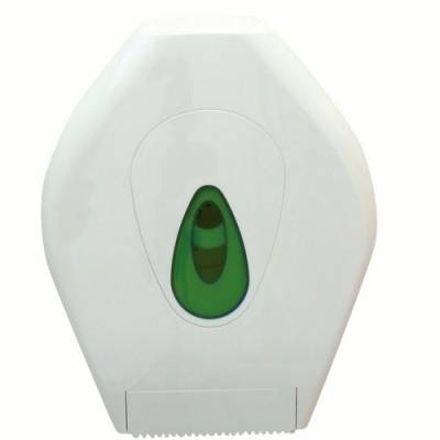 Jumbo toalettpapír adagoló fehér műanyag 410 mm JTD001