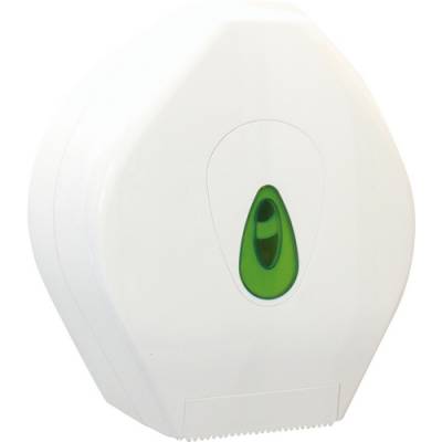 Mini Jumbo toalettpapír adagoló fehér műanyag 90x200 mm MTD003