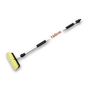 Autómosó kefe 160 cm teleszkópos nyél, csatlakozó (K12)