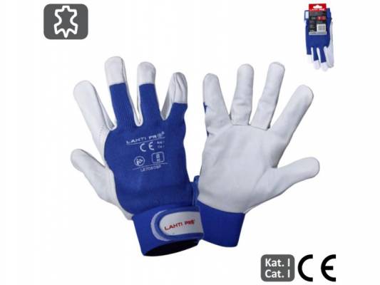 KECSKEBŐR VÉDŐKESZTYŰ 10 COL BLUE