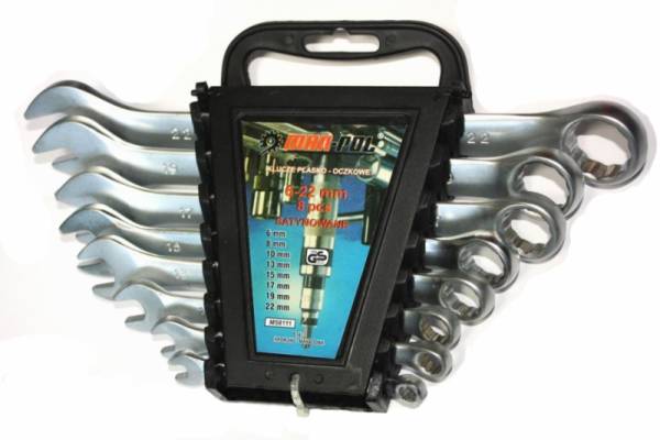 Csillag villáskulcs klt 12 db-os 6-32 mm