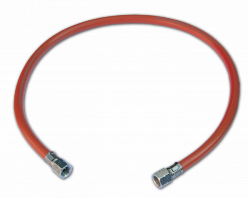 Tömlő 9x2,5mm-80 cm, 2 x belső menetes 1/4 col