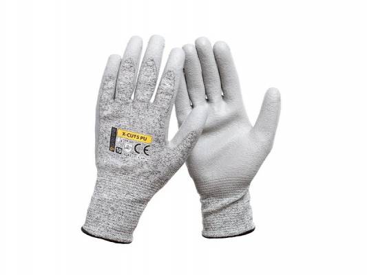 VÉDŐKESZTYŰ 9 COL VÁGÁSBIZTOS (5-SZINT) ANYAG: HPPE, ÜVEGSZÁL, PU