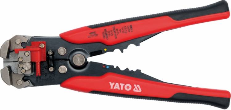 Blankoló és krimpelő fogó 205mm WIRE CUTTER YATO