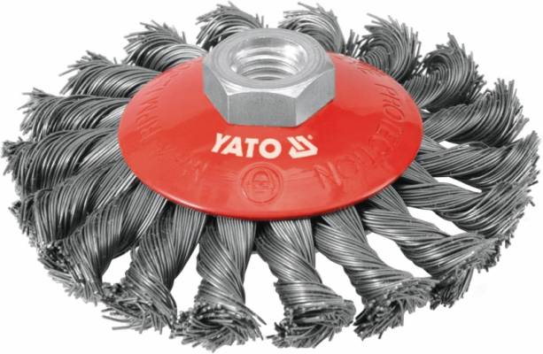 Drótkefe tárcsa fonott, M14, 100mm YATO