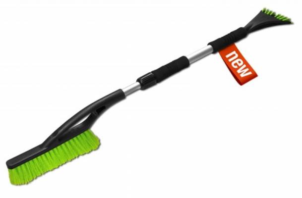 Jégkaparó + kefe TELESCOPIC 11,5x117 cm