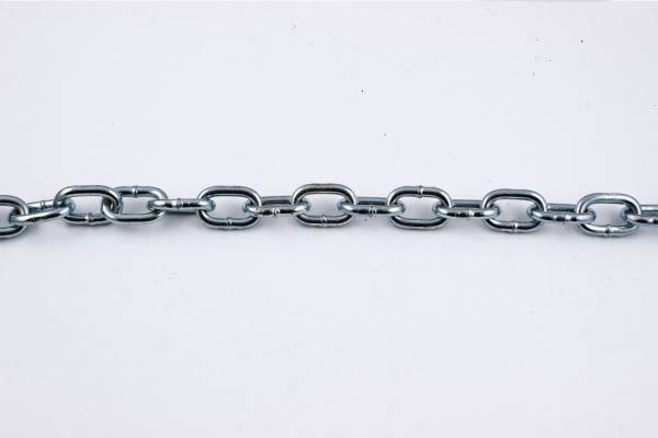 Lapos folyólánc natúr (rövidszemű) 13x52 mm DIN 5685 A
