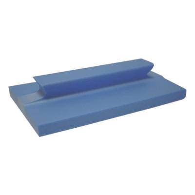Styrofoam simító, kék, 15 x 25 x 6cm
