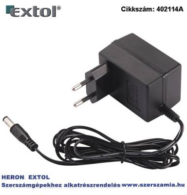 Akkutöltő 3,6V 0,45A a 402114 Li-ion csavarozóhoz