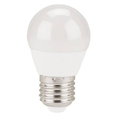 LED-es villanykörte kisgömb izzó, 5W 40W hagyományos, E27 foglalat, Aplusz energiaosztályú EXTOL LIGHT