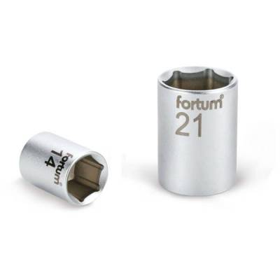 FORTUM dugófejek, 1/2col, 17 mm,61CrV5, mattkróm