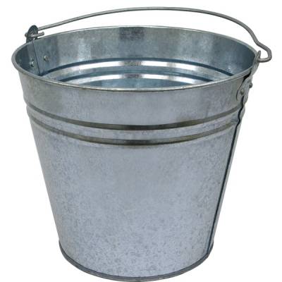 Horganyzott vödör, 12 literes