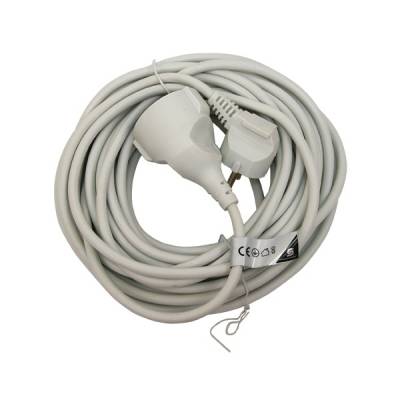 10m-es villamos hosszabbító 250V-10A, 3 x 1,0mm2, lengőcsatlakozó