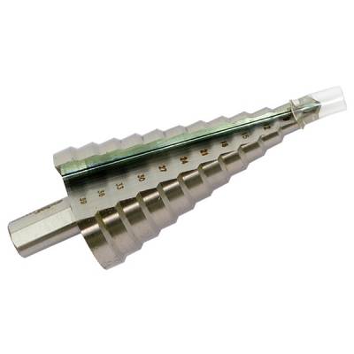 EXTOL PREMIUM lépcsős fémfúró 6-39mm, 3mm-es lépcsők + AJÁNDÉK