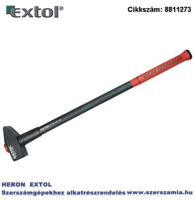 EXTOL PREMIUM kalapácsok, edzett acél fejjel, nylon-al erősített üvegszálas nyéllel, 3000g