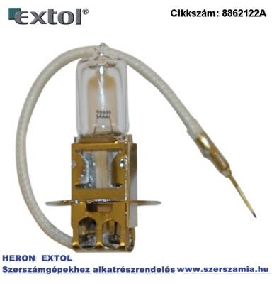 Tartalék halogén izzó, h3 6V/55W, 8862122 és 8862120 lámpákhoz