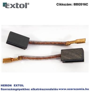 Szénkefe, 8892016 sarokcsiszoló géphez, 2db