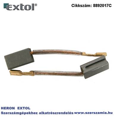 Szénkefe, 8892017 sarokcsiszoló géphez, 2db