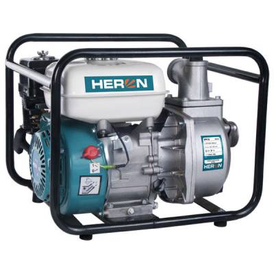 HERON benzinmotoros vízszivattyú 5,5 le, max 600l/perc, 50mm csőátmérő e PH-50 + AJÁNDÉK