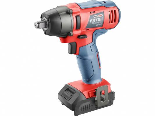 Akkus ütvecsavarozó, Share20V, 1/2col négyszög, Li-ion, 1db 20V akku: 2000 mAh, 1db töltő, ford.: 2.400 1/min, 180 Nm