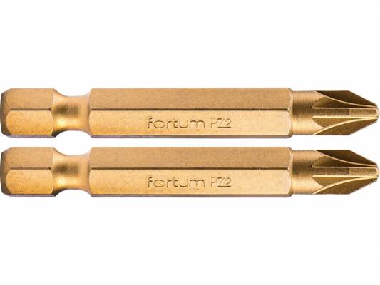 Behajtóhegy PZ, 2 db, S2 acél, Titanium bevonat, PZ 1×50mm, bliszteren