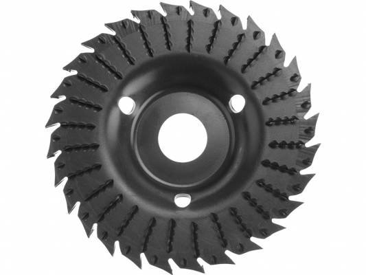 Faforgácsoló korong, max 13000 ford/perc, sarokcsiszolóhoz, fém, 125×22,2mm, fa vágás/csiszolásához, szakaszos használat