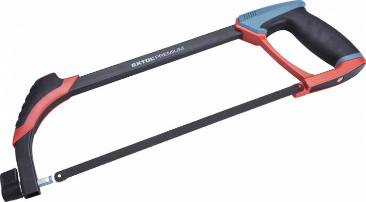 Fémfűrész, 300mm, acél váz, ALU plusz ABS/TPR gumis markolat