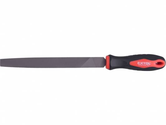 Fémreszelő 200mm lapos, T12 acél, vágat 2, finom, TPR gumis műanyag nyél