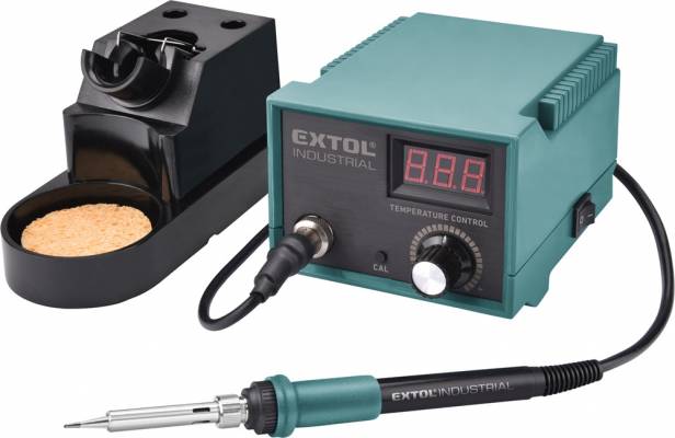 Forrasztó állomás, 70W, 200-450fokC, elektronikusan szabályozott, 2 heggyel + AJÁNDÉK