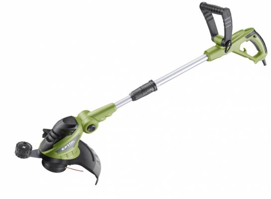 Fűszegélynyíró gép elektromos 550W, teleszkópos nyél: 70-92 cm, 30cm átmérő, 10.000 ford/perc, papír doboz