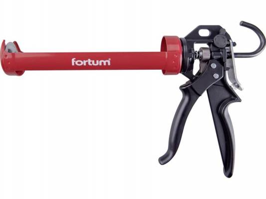 Kinyomó pisztoly, fém, 225 mm, 360fok-ban körbeforgatható acél skeleton tubustartóval