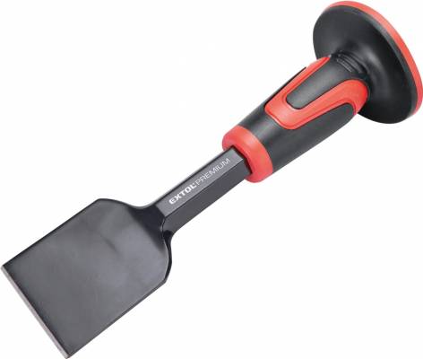 Laposvéső 60 mm széles, CV., 250mm, (18 mm szár) erős duál műanyag kézvédővel, homokfúvott