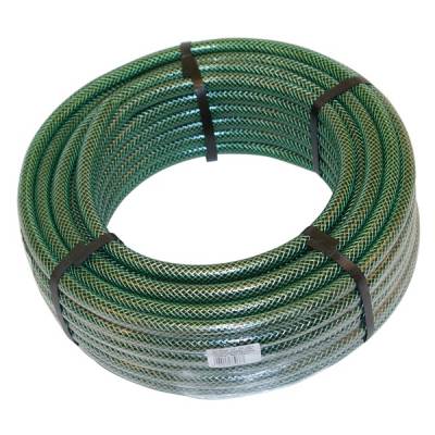 Locsolótömlő, 1", 25m; zöld színű, 20 Bar, olasz, Euroguip Green, PVC, UV- és alga álló