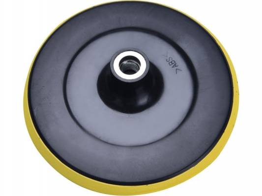 Tartalék gumitalp tépőzáras 8792500 polírozógéphez, átmérő: 180mm, M14, max: 8500 ford/perc