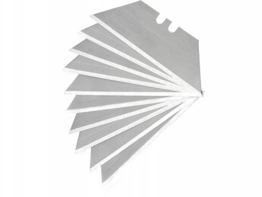 Trapézpenge klt. 10 db, 19mm×61mm, SK4 acél, HRC >64, tripla vágóél