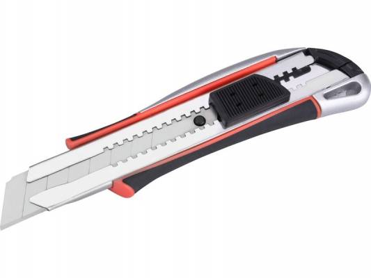 Univerzális vágó kés, autolock, fémházas, 25mm, fémházas, gumírozott