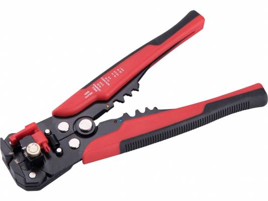 Vezeték csupaszító és krimpelő fogó, automata: 0,2-6 mm2, 205mm, CR12MoV