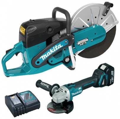 Gépszett EK7301+DGA504Z+1db BL1850B+DC18RC