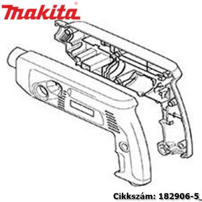 Motorház-garnitúra jobbos plusz b MAKITA alkatrész (MK-182906-5)