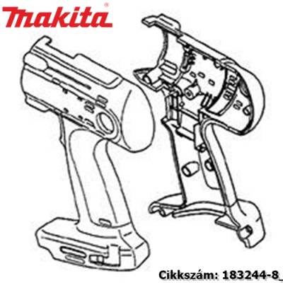 Motorház MAKITA alkatrész (MK-183244-8)