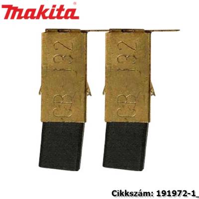 14,7 x 10 x 6mm szénkefe CB-132 1pár/csomag MAKITA alkatrész (MK-191972-1)