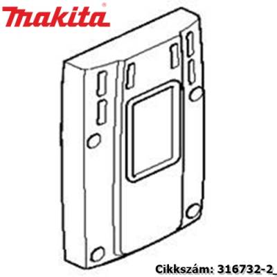 Fogaskerékház-fedél HM1303 MAKITA alkatrész (MK-316732-2)