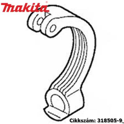 Oldalsó fogantyú tartólemeze Makita alkatrész (MK-318505-9)