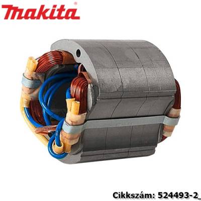 Állórész 220V 2412N, 2414 MAKITA alkatrész (MK-524493-2)