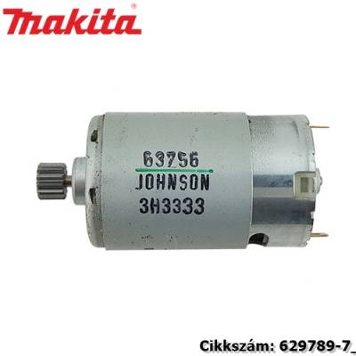 DC motor 14,4V new MAKITA alkatrész (MK-629789-7)
