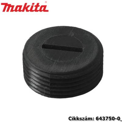 Szénkefetartó-sapka MAKITA alkatrész (MK-643750-0)