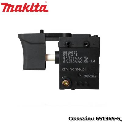 Kapcsoló C3MA 6951 MAKITA alkatrész (MK-651965-5)