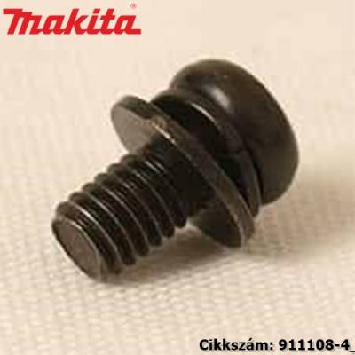 Trapézfejű csavar M4x8 911108- MAKITA alkatrész