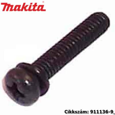 Trapézfejű csavar M4x20 911136 MAKITA alkatrész (MK-911136-9)